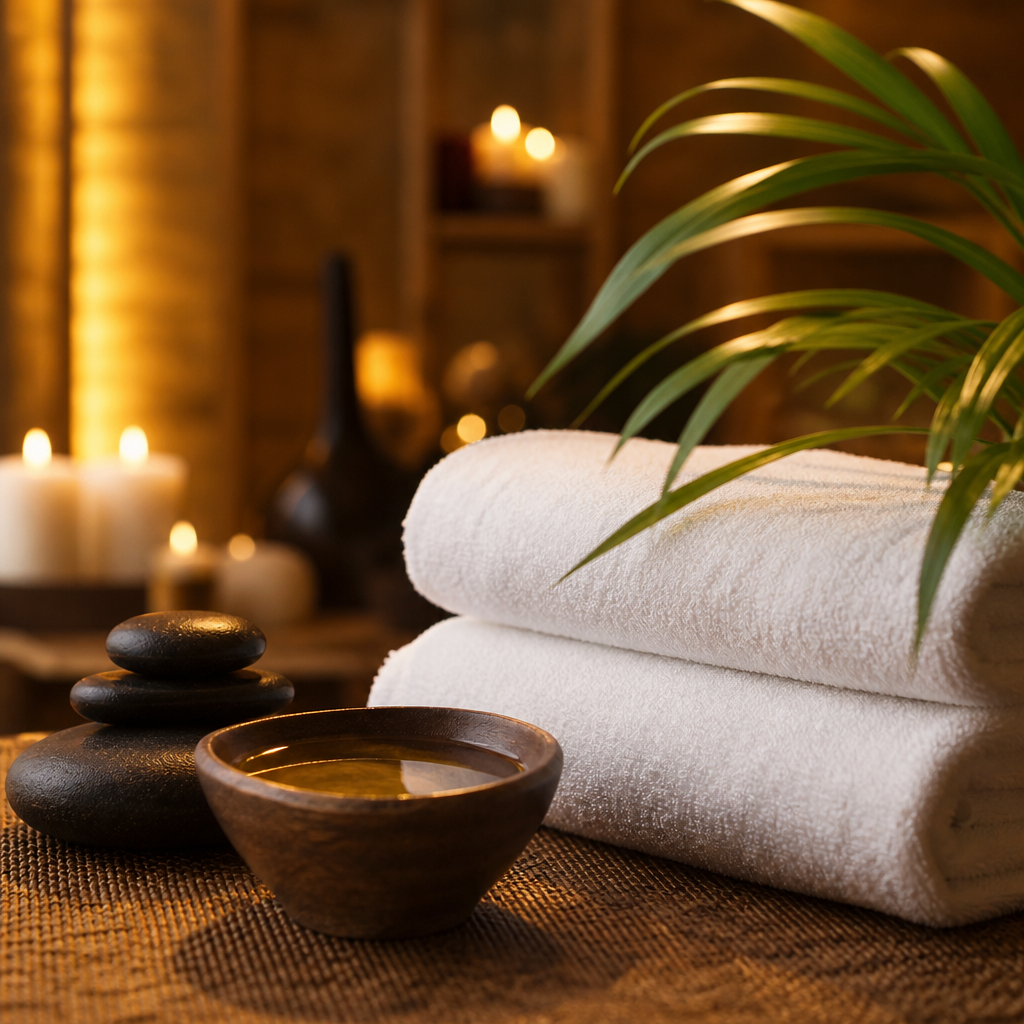 Spa massage setting